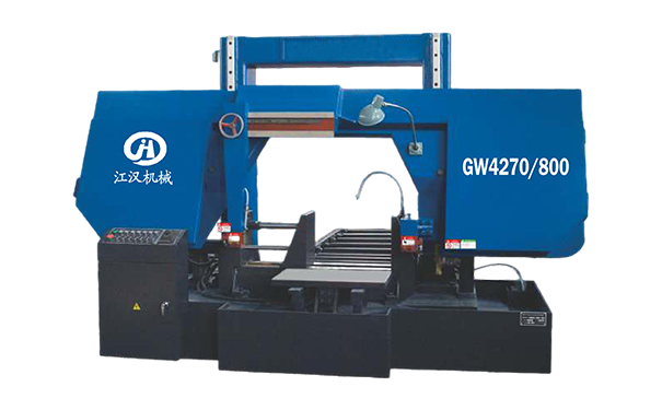 沙湾GW4270/800双柱龙门卧式带锯床